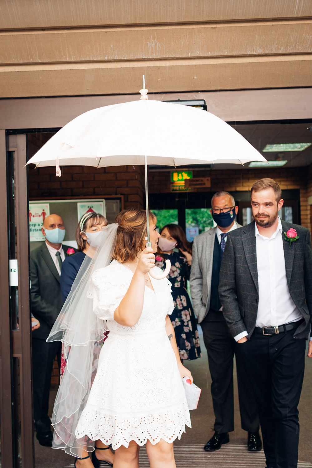 Mini Wedding Dress Emily Collett Photography