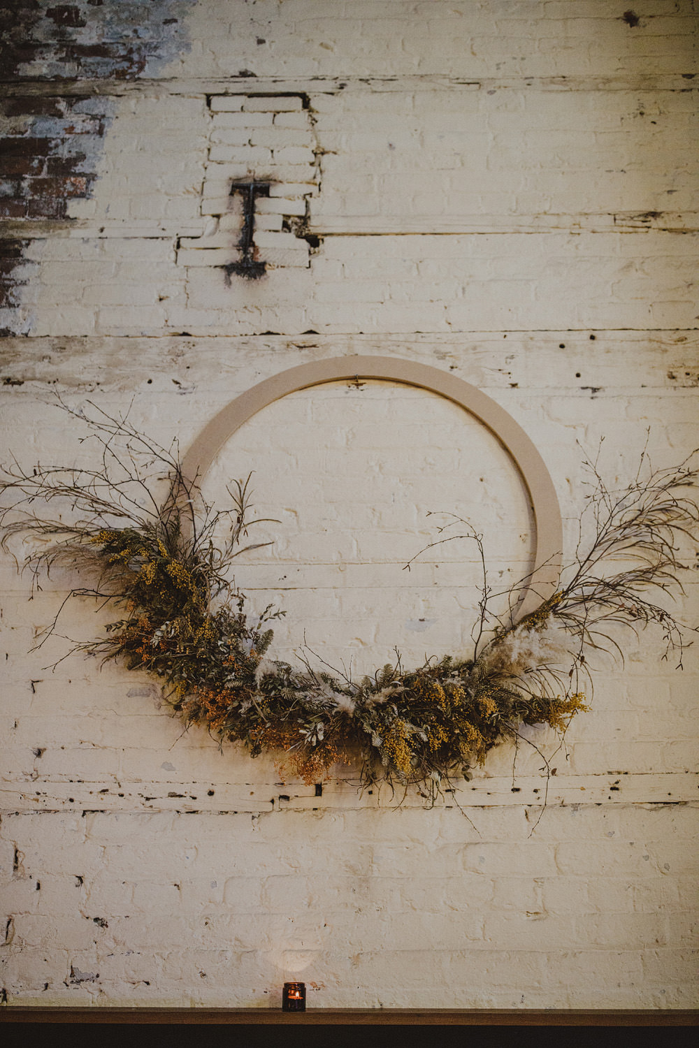 Mowbray Wedding Photography34 Hoop Decor Greenery
