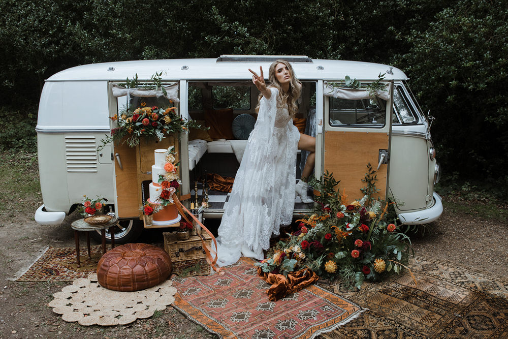 Park Wedding Eloise & Mitch VW Campervan Photo Booth Transport