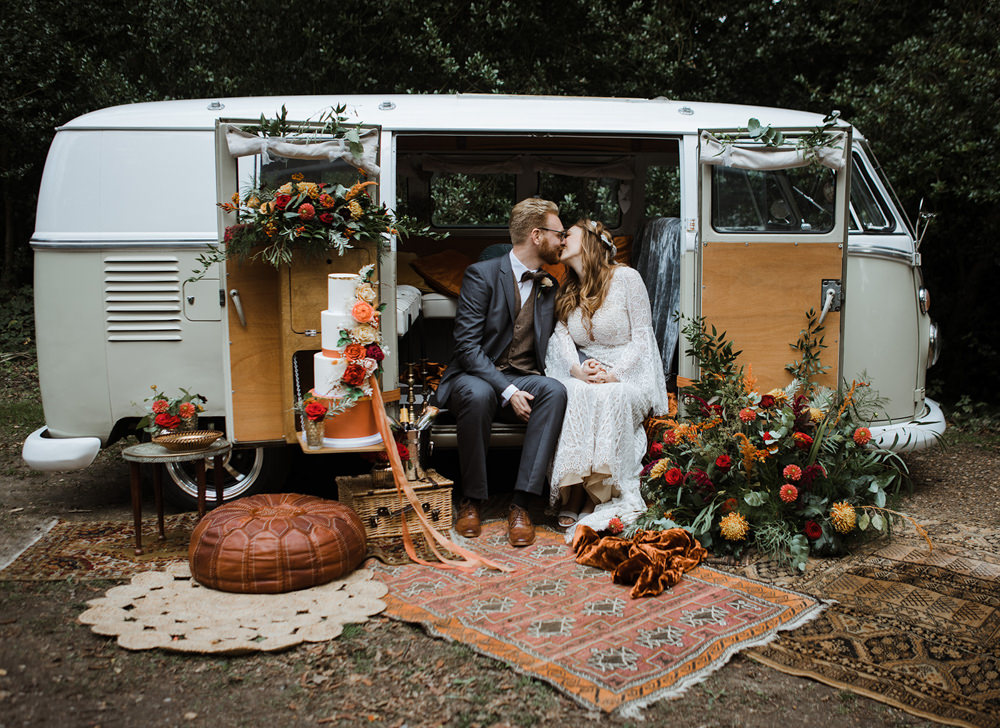 Park Wedding Eloise & Mitch VW Campervan Photo Booth Transport