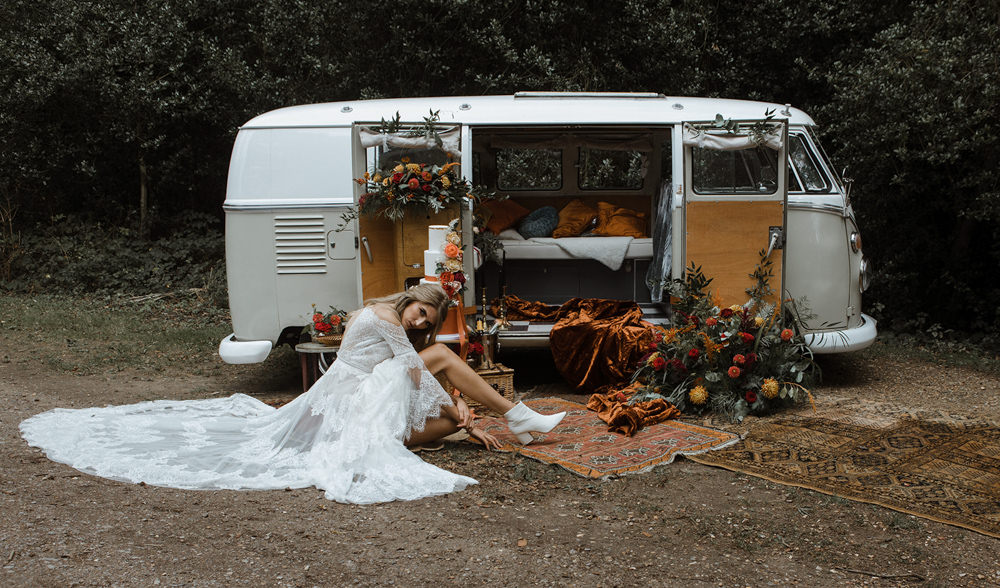 Park Wedding Eloise & Mitch VW Campervan Photo Booth Transport