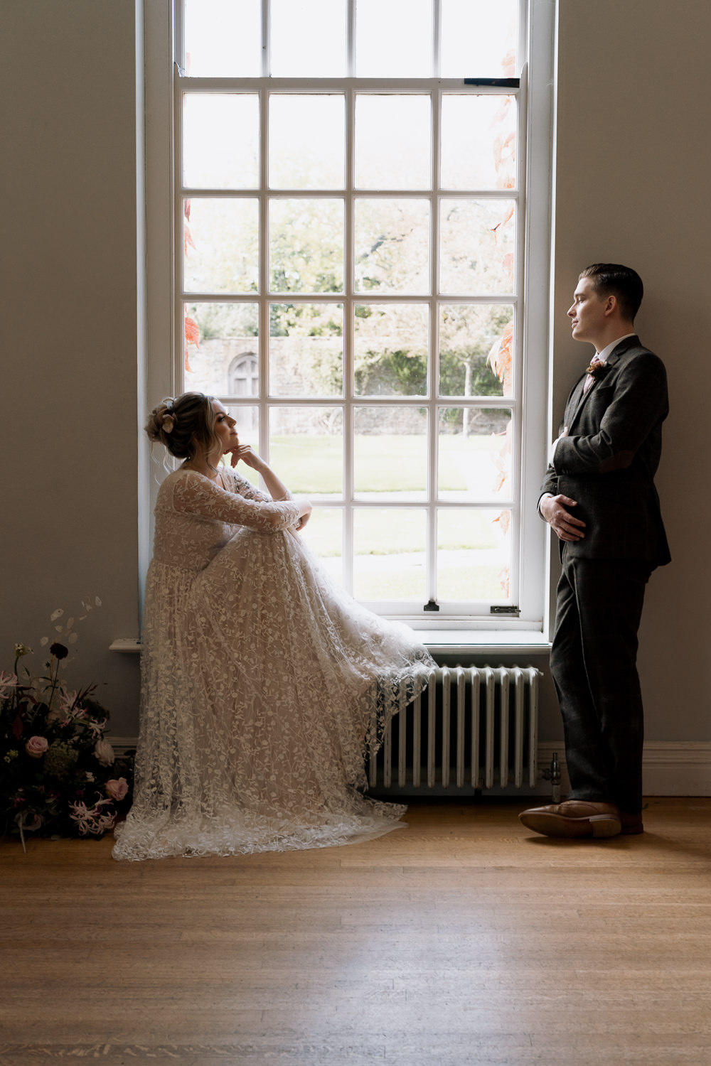 Purple Winter Wedding Steph Kiely Photography