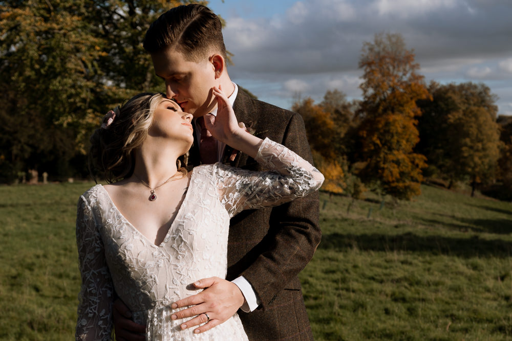Purple Winter Wedding Steph Kiely Photography