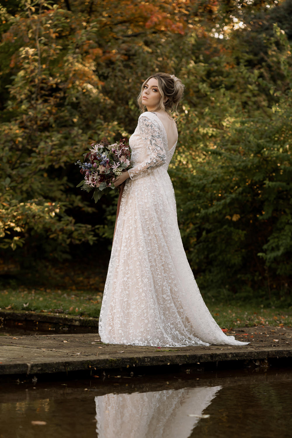 Purple Winter Wedding Steph Kiely Photography
