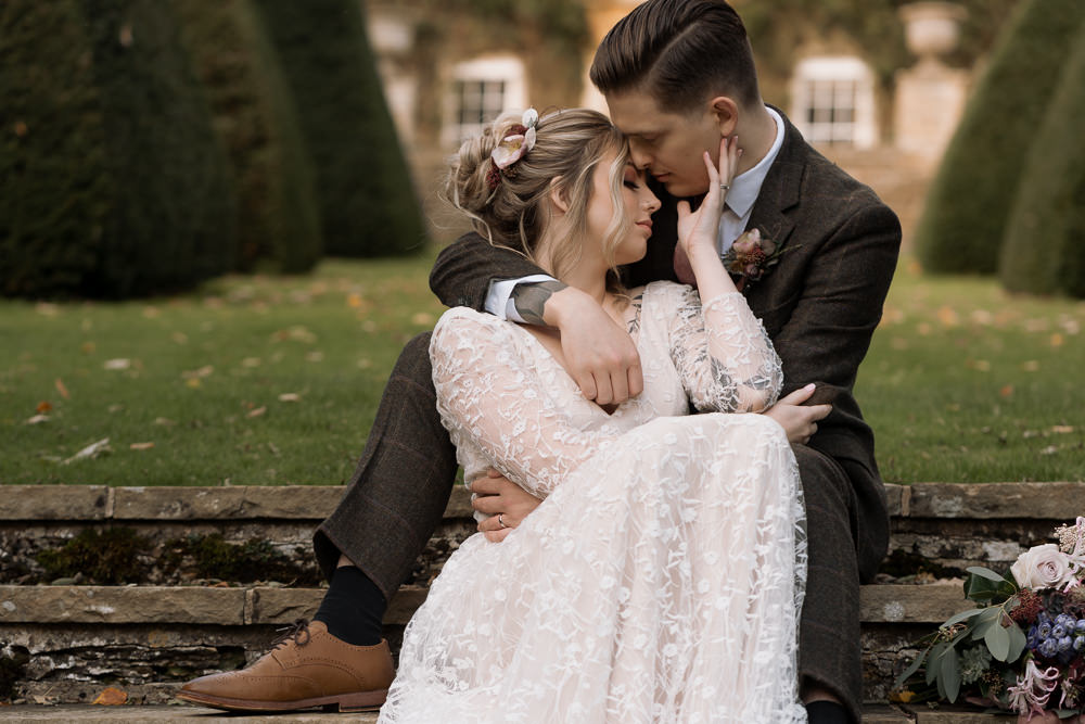 Purple Winter Wedding Steph Kiely Photography