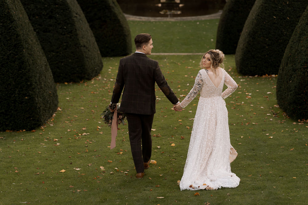 Purple Winter Wedding Steph Kiely Photography