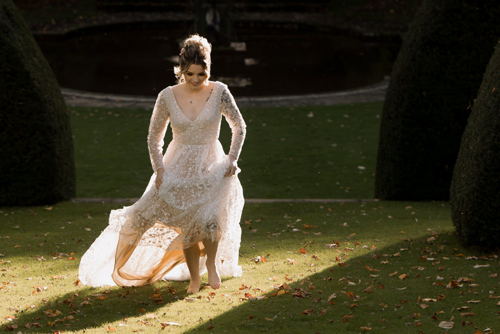 Purple Winter Wedding Steph Kiely Photography