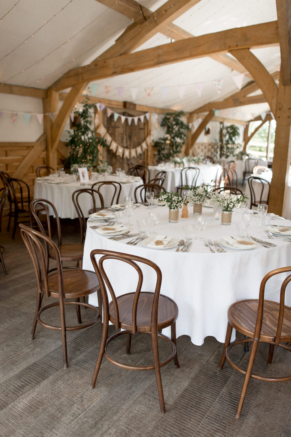 Round Tables Decor Whimsical Summer Wedding Lyra and Moth