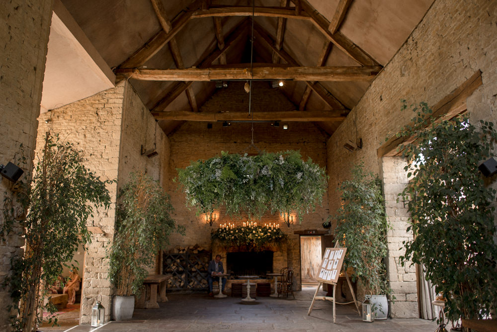 Barn Greenery Hoop Whimsical Summer Wedding Lyra and Moth