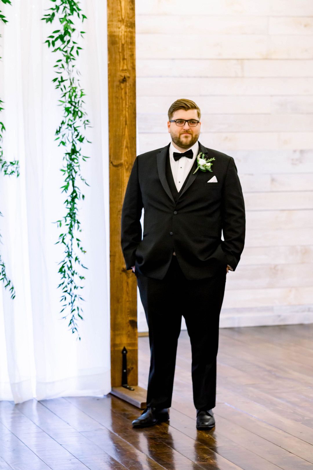 Groom Suit Tux Tuxedo Wisconsin Micro Wedding Nicole Miro Photography