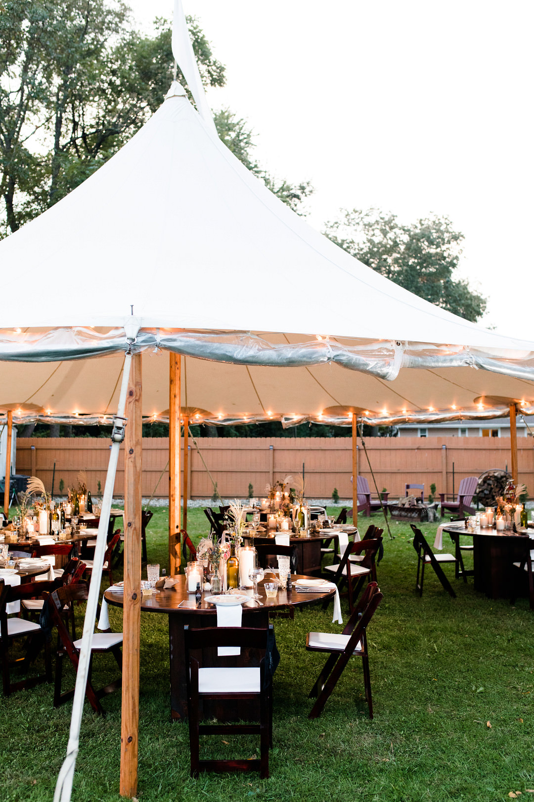Open Side Marquee Tent Witchy Wedding Limelight Entertainment