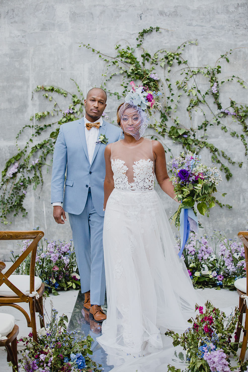 Art Wedding Ideas Maribel Farina Photography Ceremony Set Up Decor Flowers Greenery Backdrop Aisle