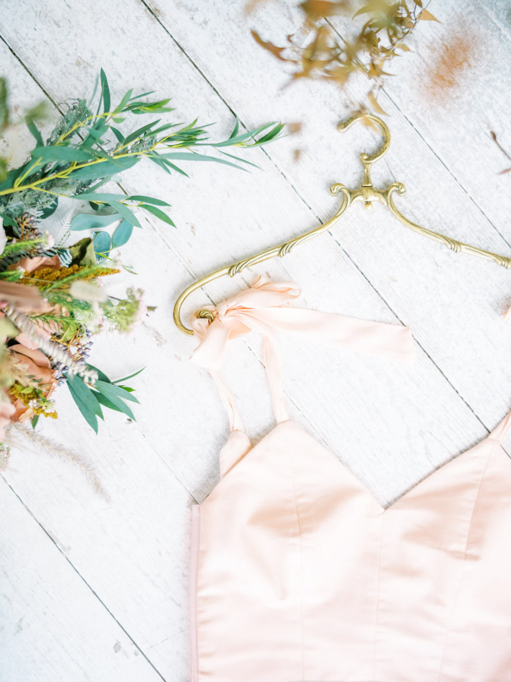 Gown Hanger Bride Bridal Wedding Dress Into The Light