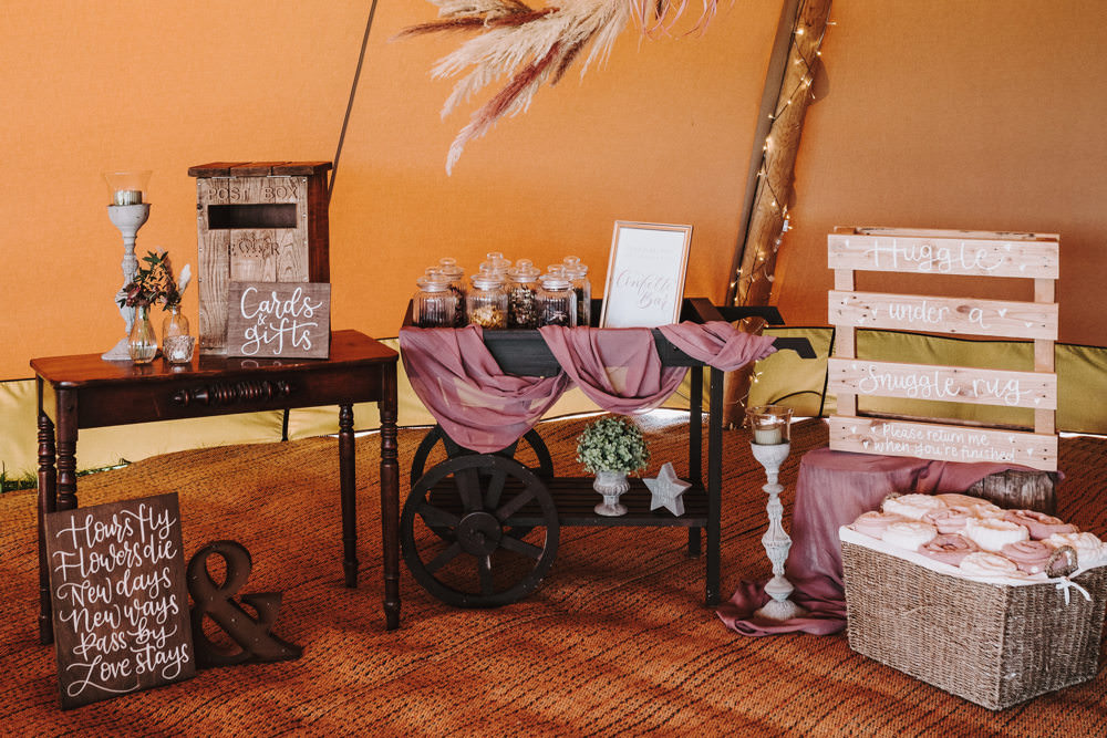 Botanical Tipi Wedding Georgi Mabee