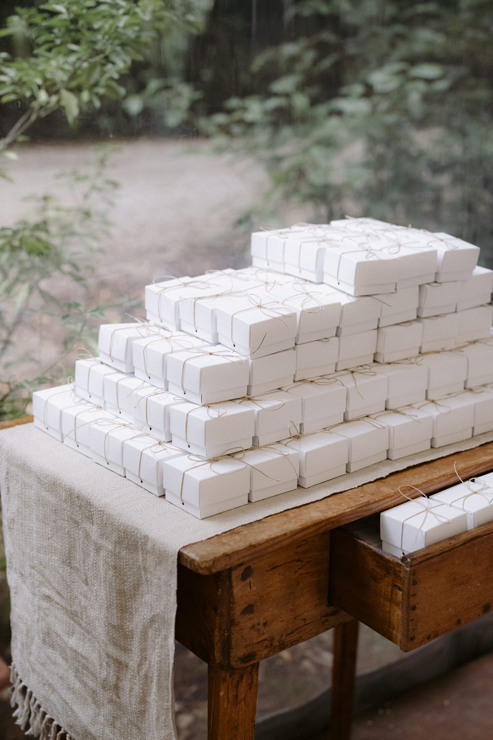 Box Favours Cantina Sant Amico Wedding Flavia Eleonora Tullio