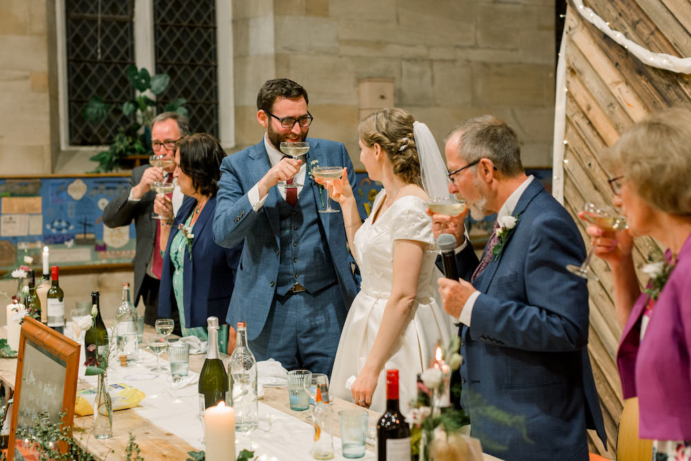 Church Wedding Reception Hannah K Photography