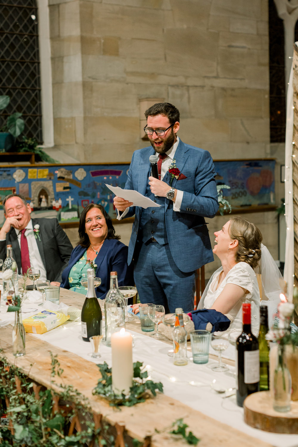 Church Wedding Reception Hannah K Photography