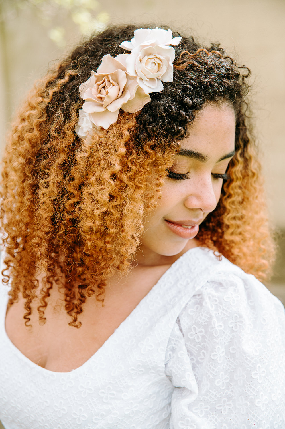 Bride Bridal Make Up Countryside Elopement Chloe Martin Photo
