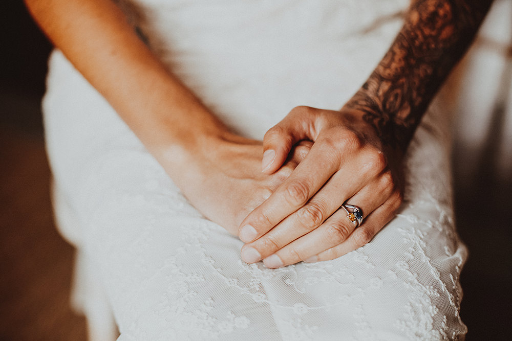 Dark Bohemian Wedding YTZ Weddings