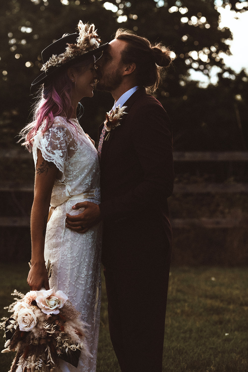 Dark Bohemian Wedding YTZ Weddings