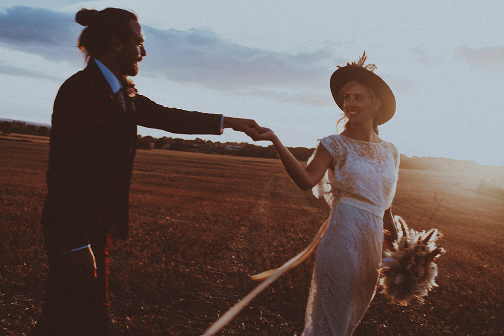 Dark Bohemian Wedding YTZ Weddings