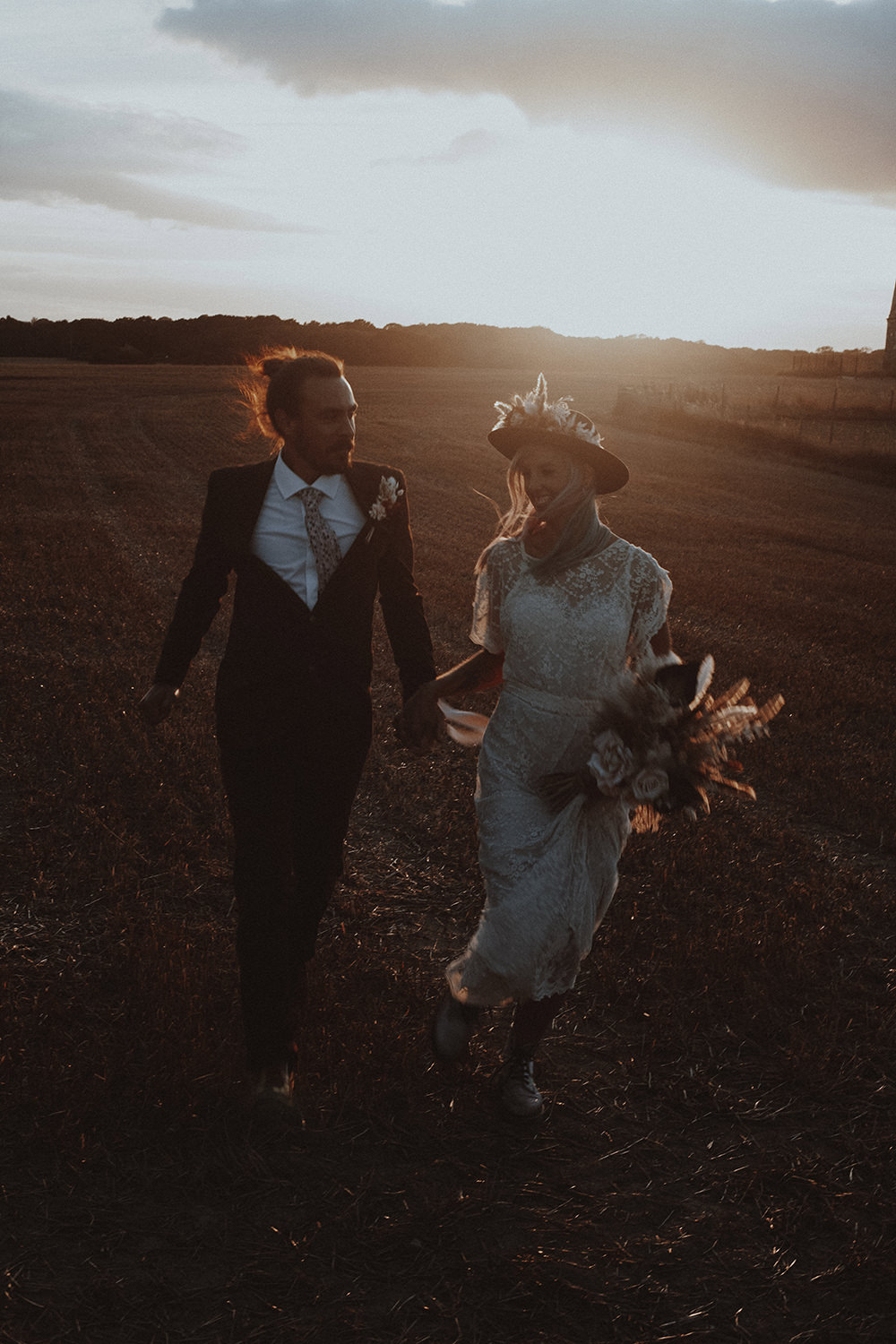 Dark Bohemian Wedding YTZ Weddings