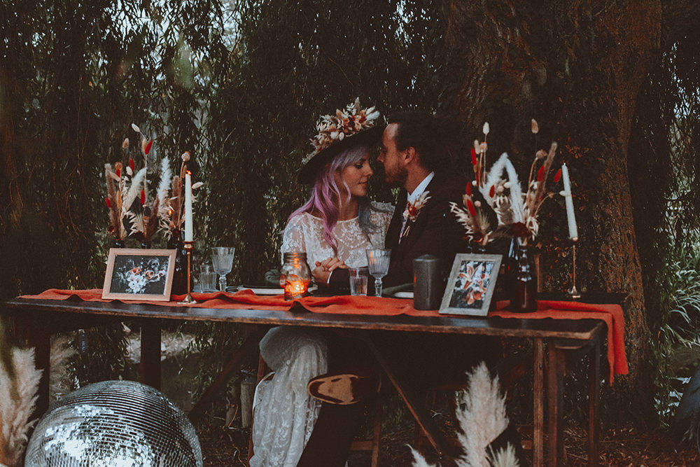 Dark Bohemian Wedding YTZ Weddings