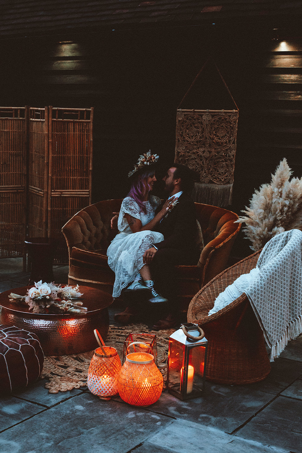 Dark Bohemian Wedding YTZ Weddings