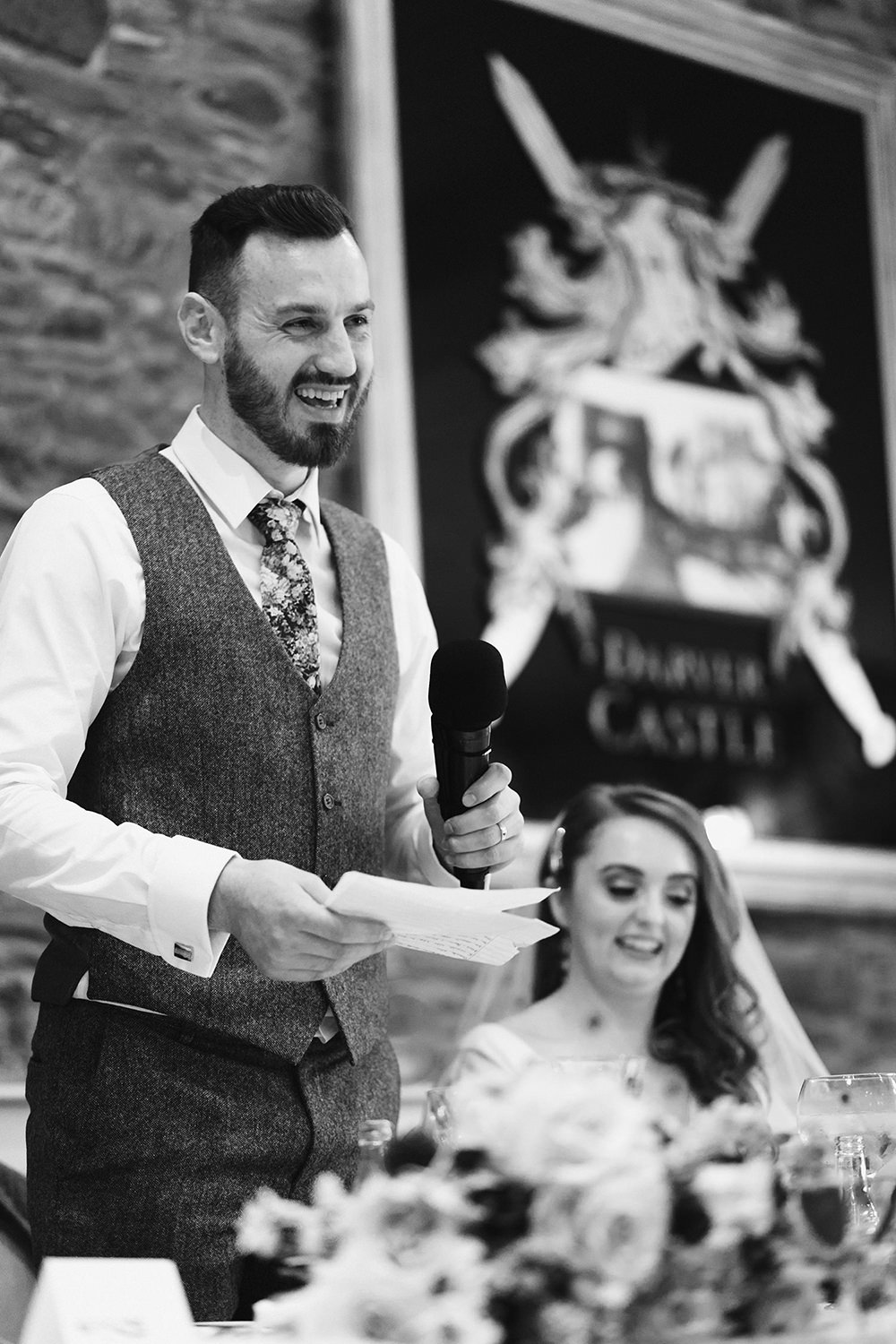 Darver Castle Wedding Adam and Grace