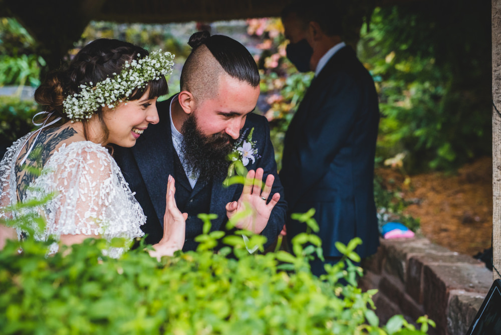 Garden Micro Wedding Emma Hillier Photography