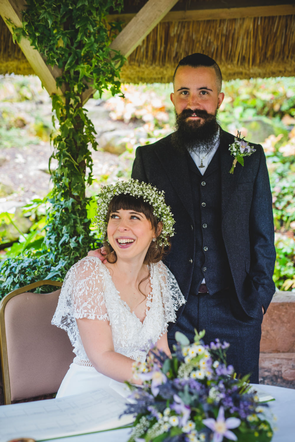 Garden Micro Wedding Emma Hillier Photography