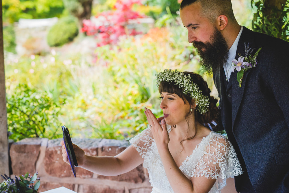 Garden Micro Wedding Emma Hillier Photography
