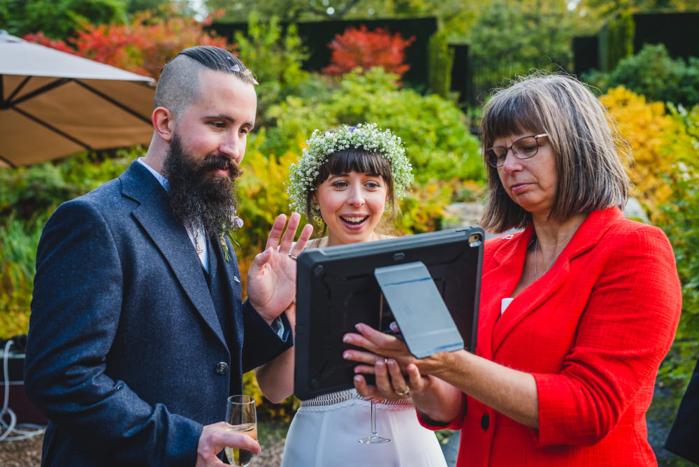 Garden Micro Wedding Emma Hillier Photography