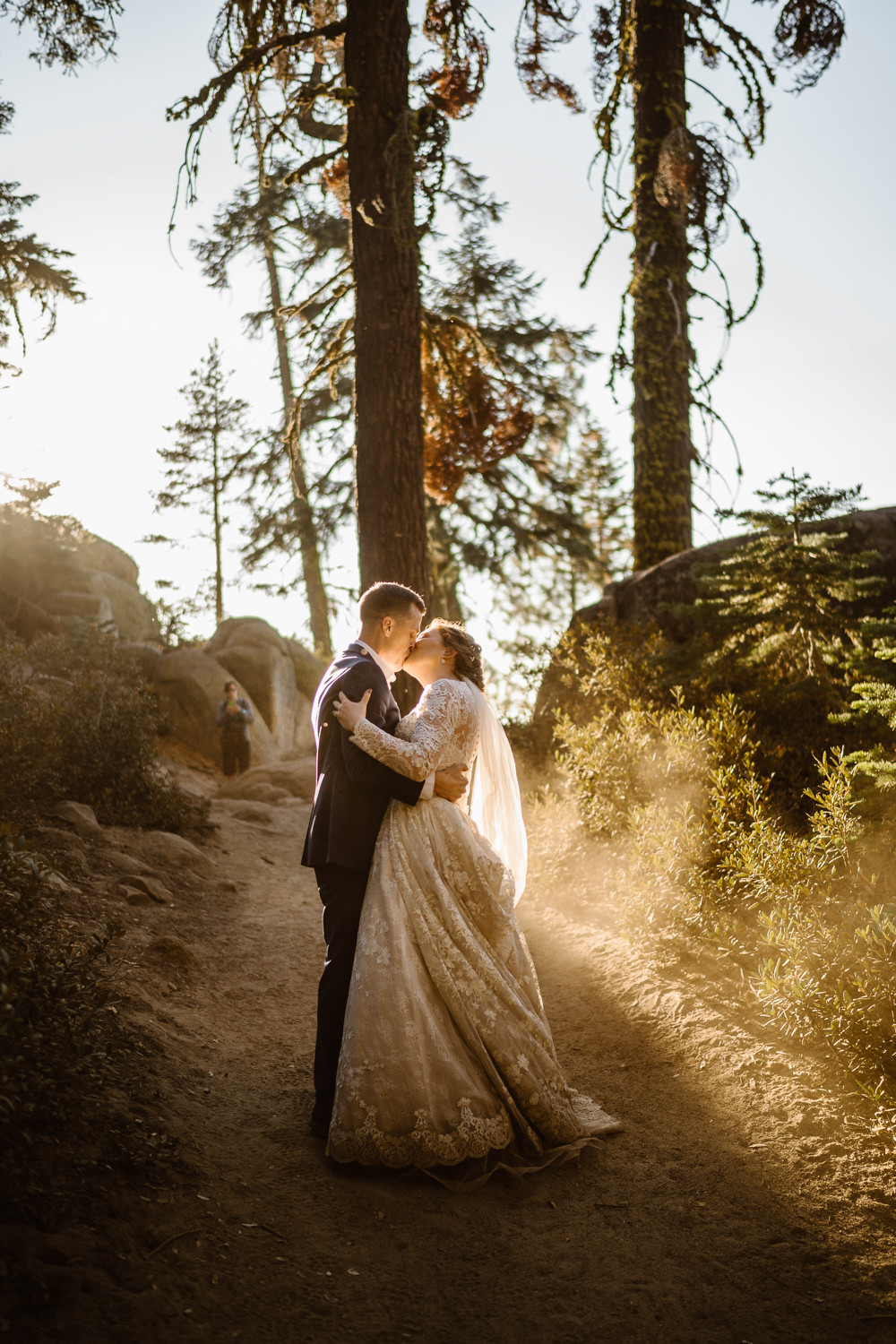 Glacier Point Wedding Vows and Peaks