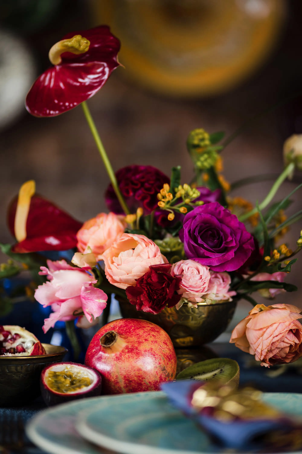 Jewel Tone Wedding Ideas Laura May Photography