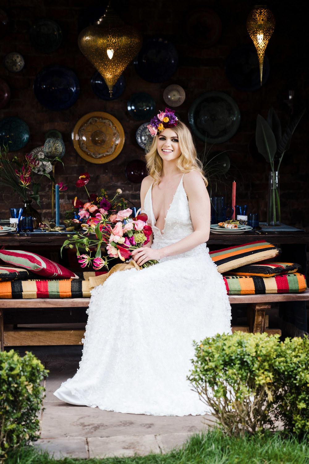 Jewel Tone Wedding Ideas Laura May Photography