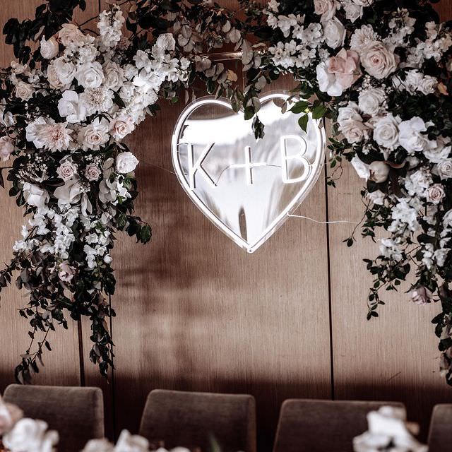 Neon Wedding Sign