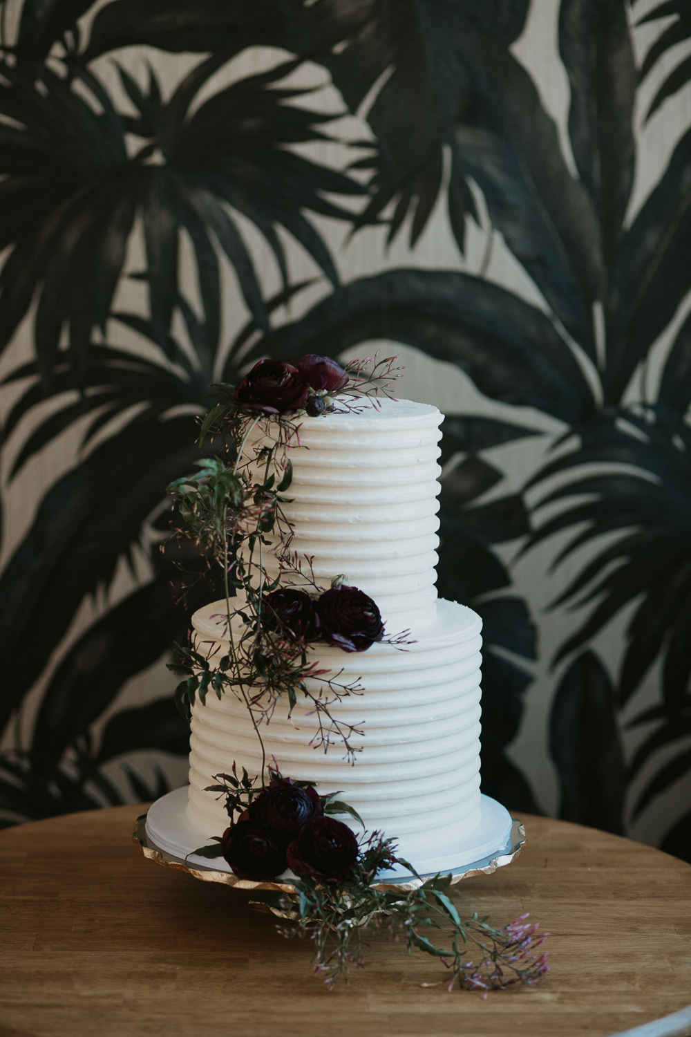 Buttercream Cake Flowers New Orleans Micro Wedding Olivia Yuen Photo