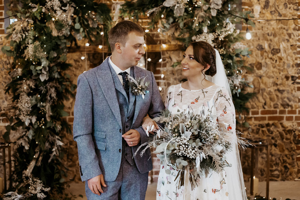 Silver Blue Wedding Laura Coughlan