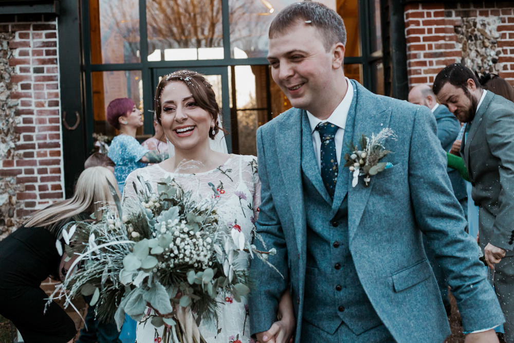 Silver Blue Wedding Laura Coughlan