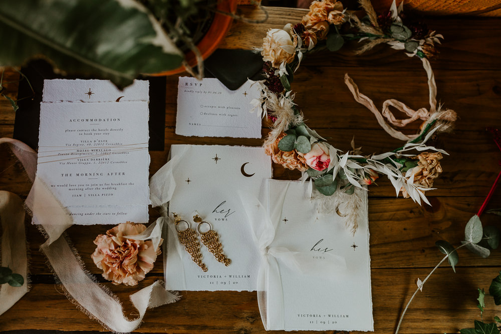 Stationery Invite Invitation Moon Van Life Wedding Sarah Taylor Photo Film