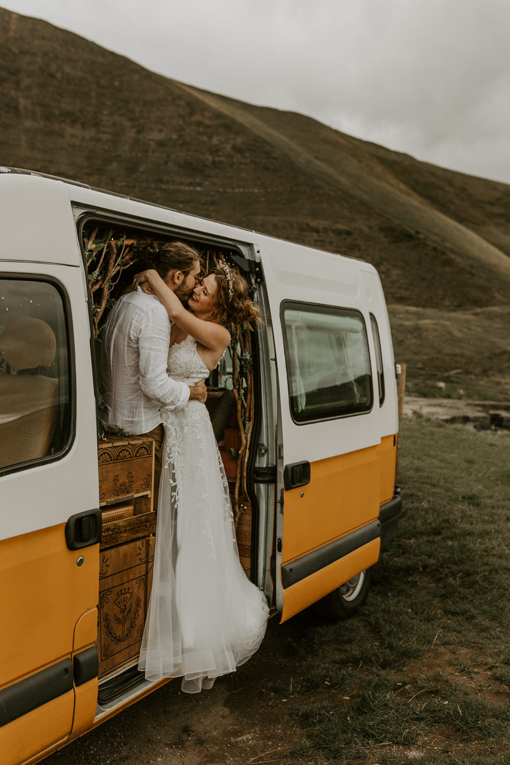 Campervan Van Life Wedding Sarah Taylor Photo Film