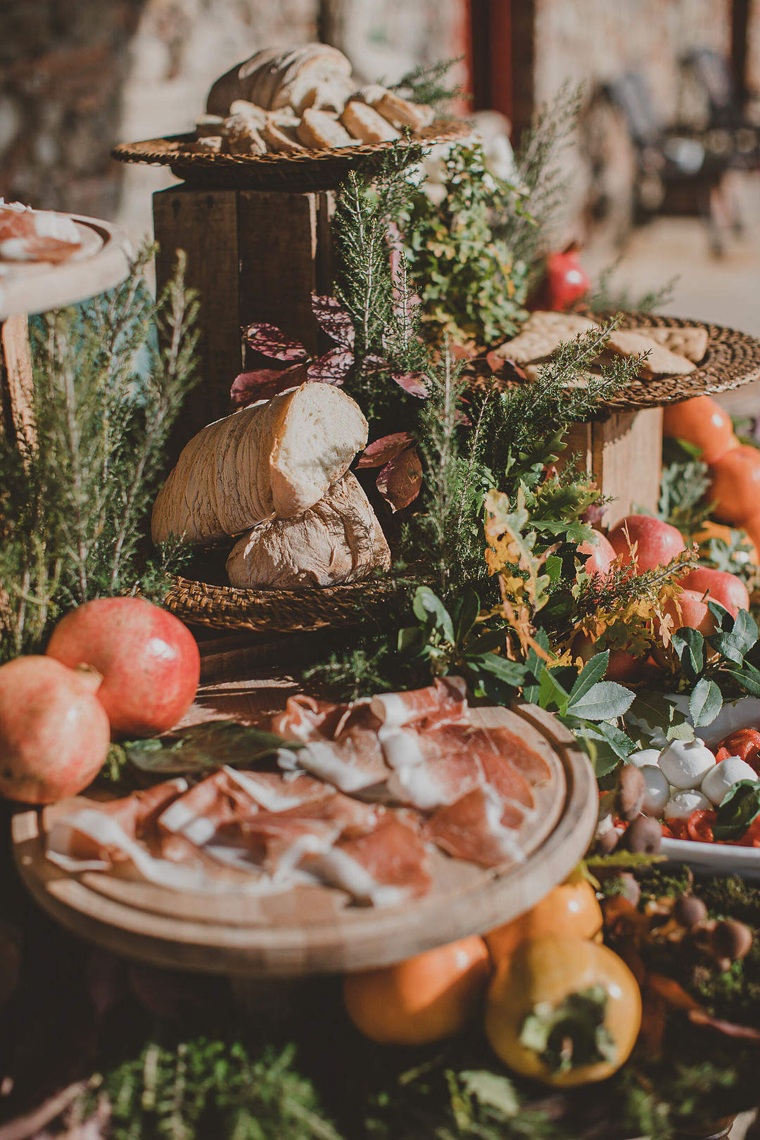 Grazing Table Sharing Platter Whimsical Tuscany Wedding Sofia Balli