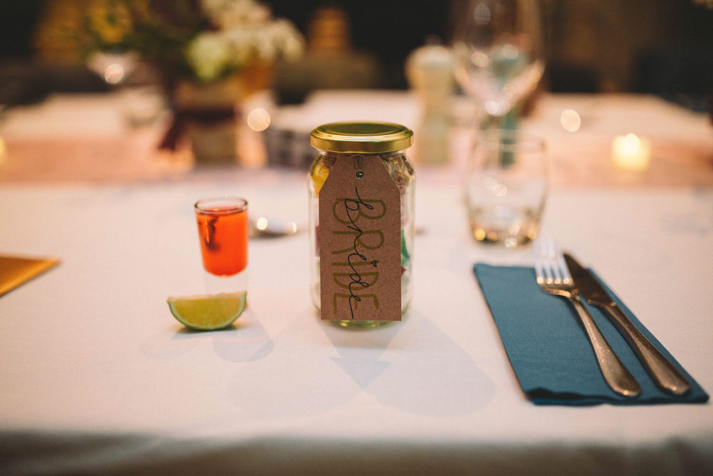 Favours Jar Autumn Village Wedding Hannah Christine Photography