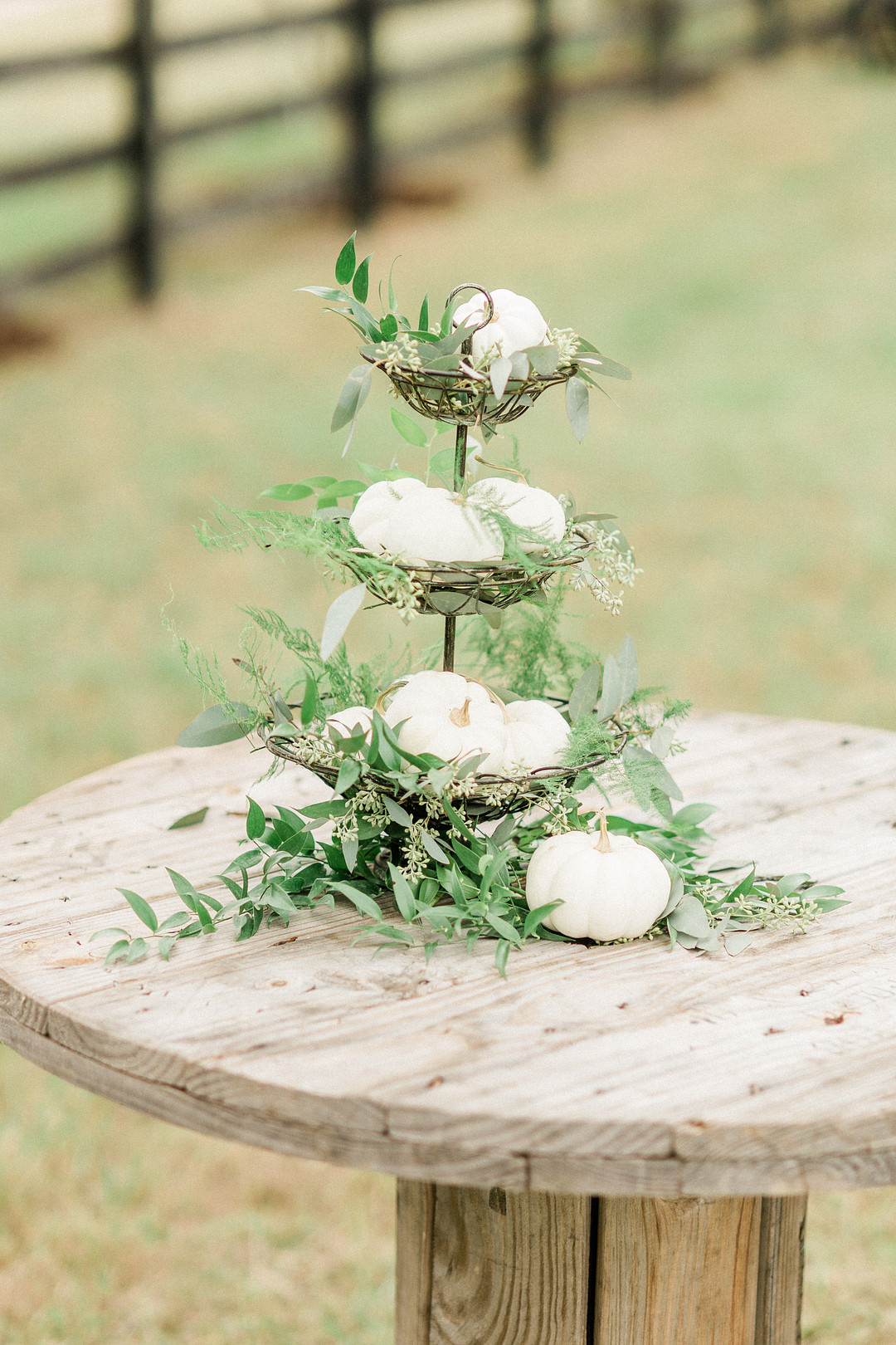 Tea Stand Flowers Farm Wedding Washington Beauty & Beard Photography