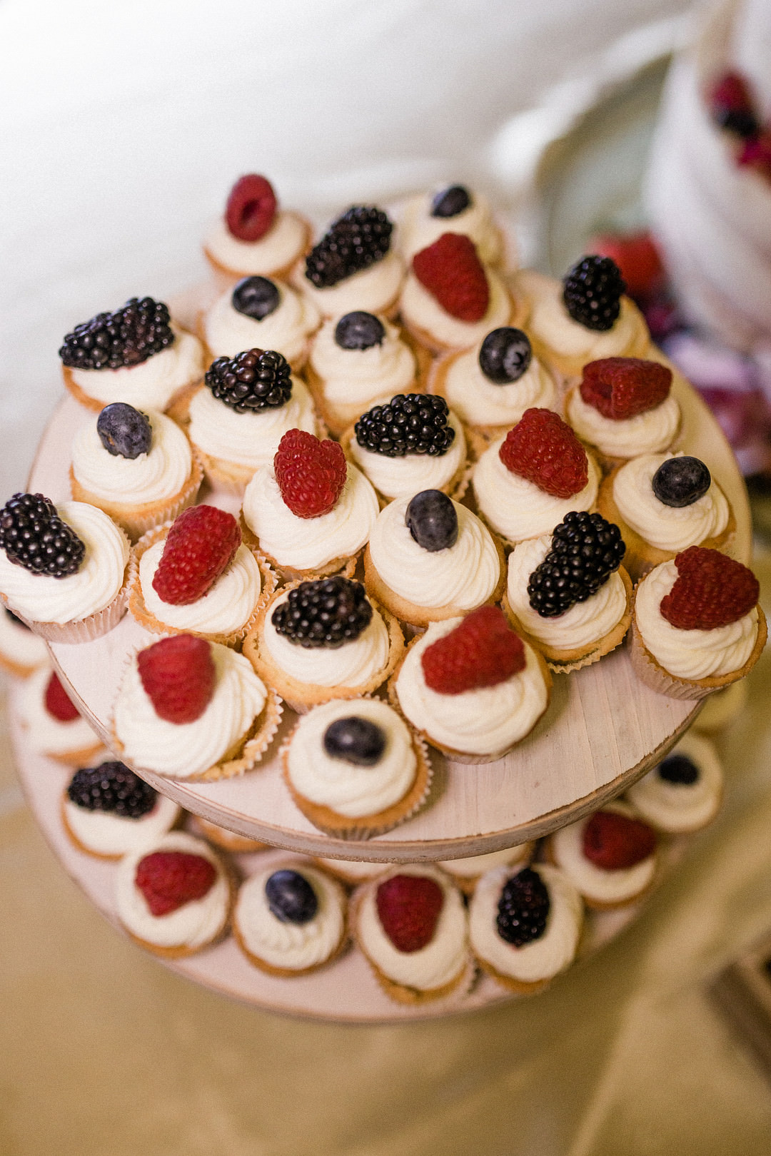 Cupcakes Fruit Berries Farm Wedding Washington Beauty & Beard Photography
