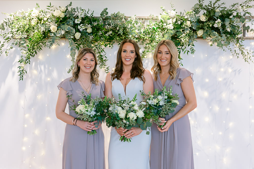 Grey Bridesmaids Dress Dresses Bridesmaid Harefield Barn Wedding Jennifer Jane Photography