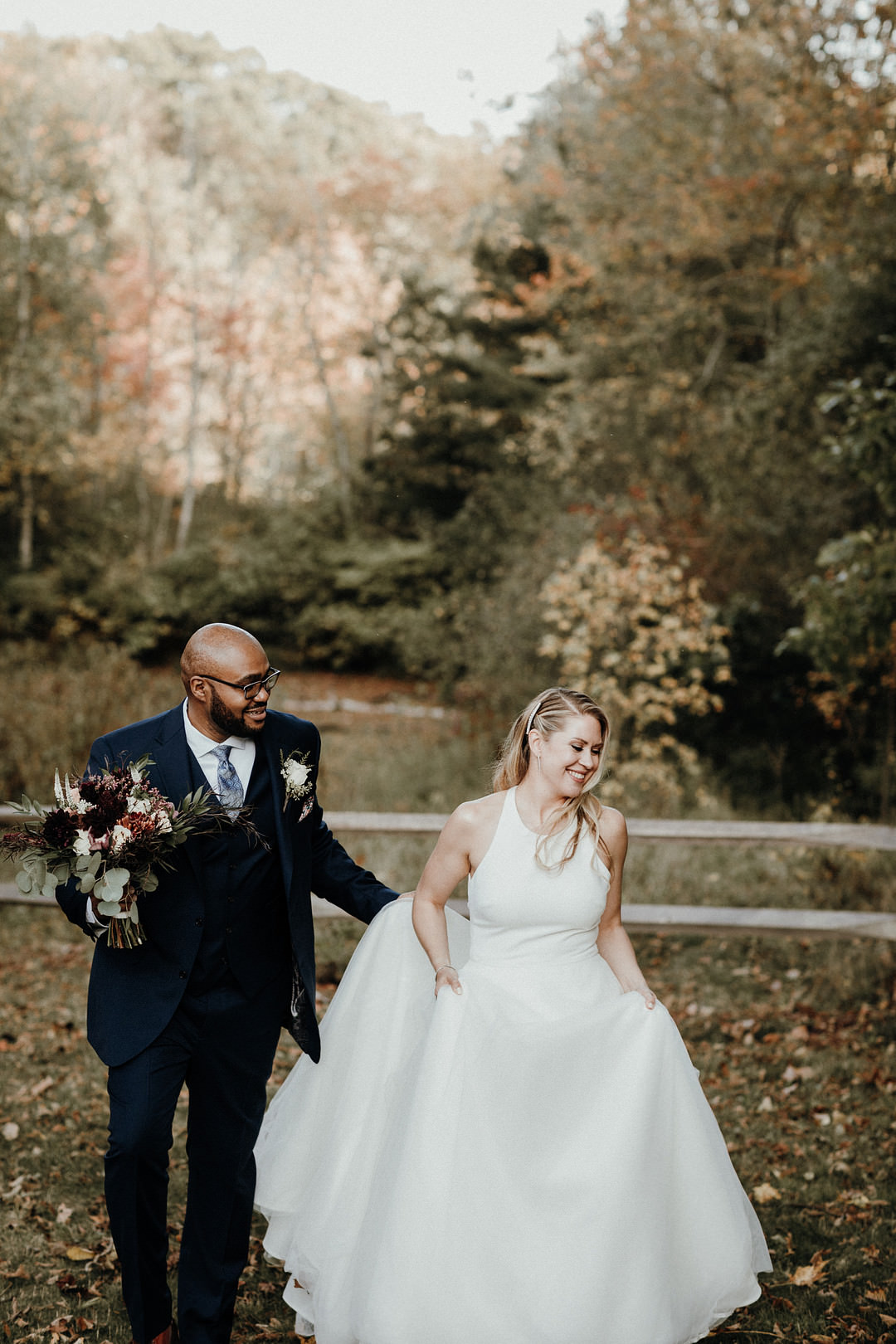 New England Fall Wedding Flavio D Photography