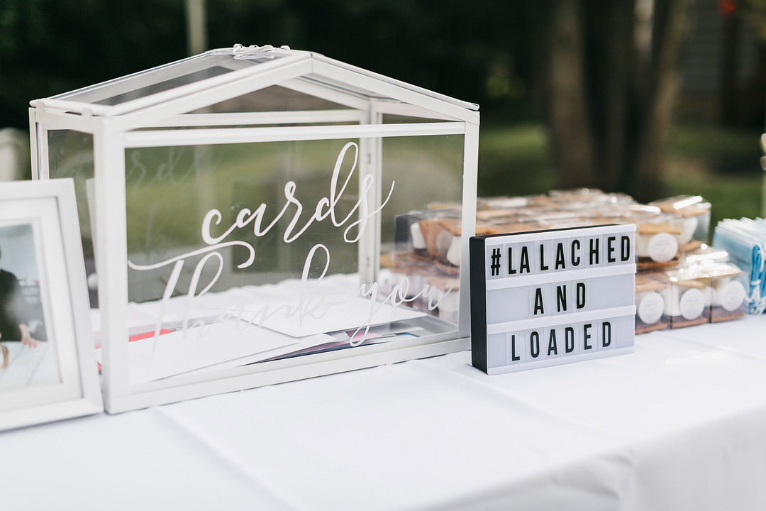 Card Box Ontario Micro Wedding Cacie Carroll Photography