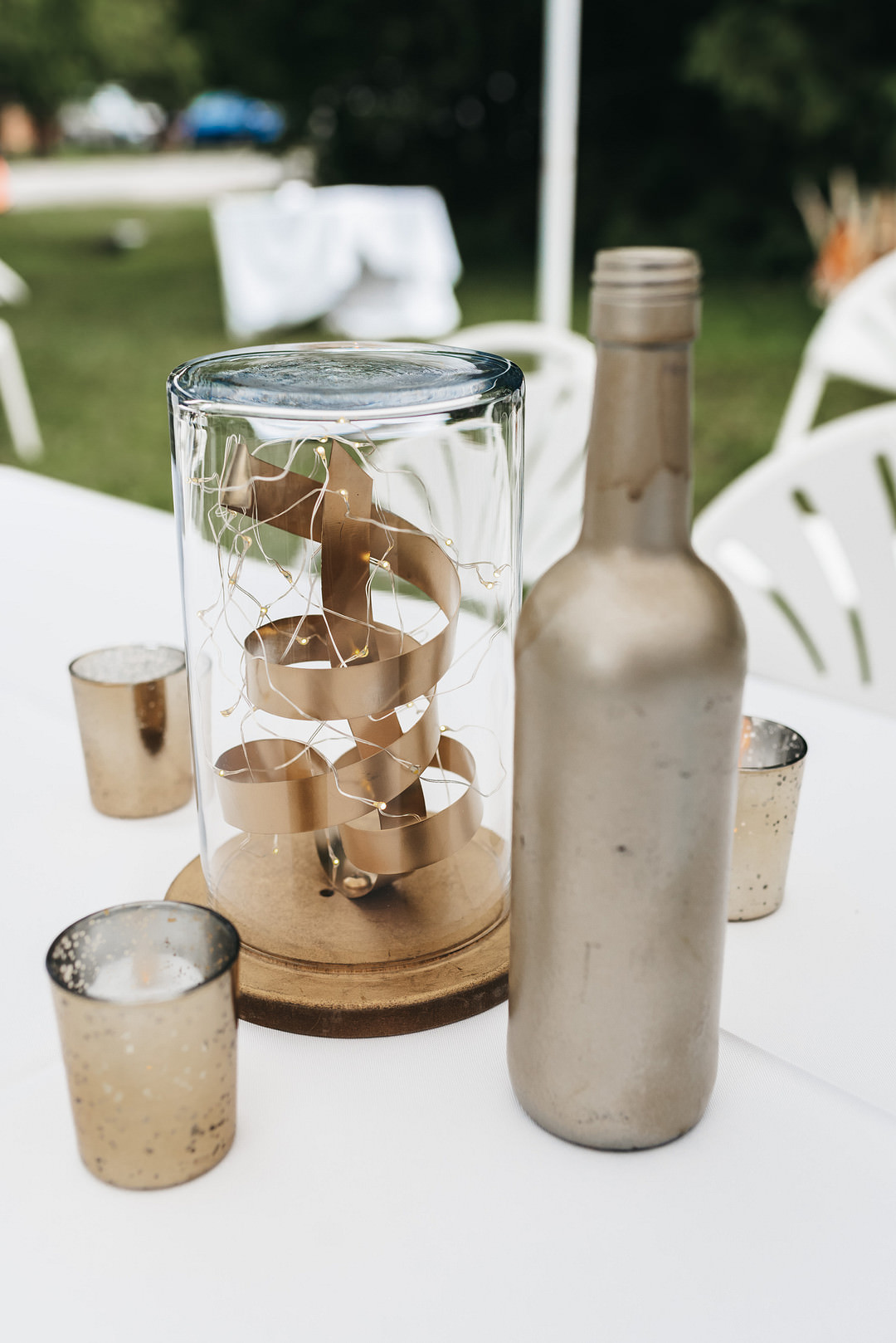 Centrepiece Decor Ontario Micro Wedding Cacie Carroll Photography
